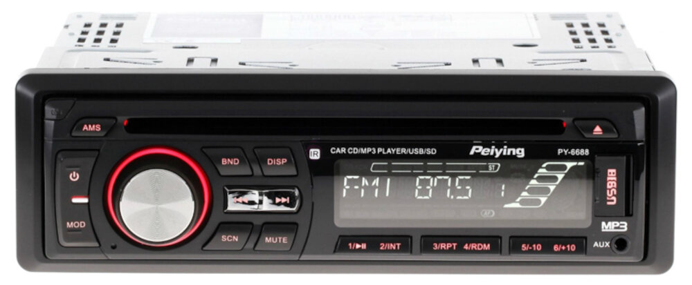 PEIYING PY6688 Radio samochodowe ceny i opinie w Media