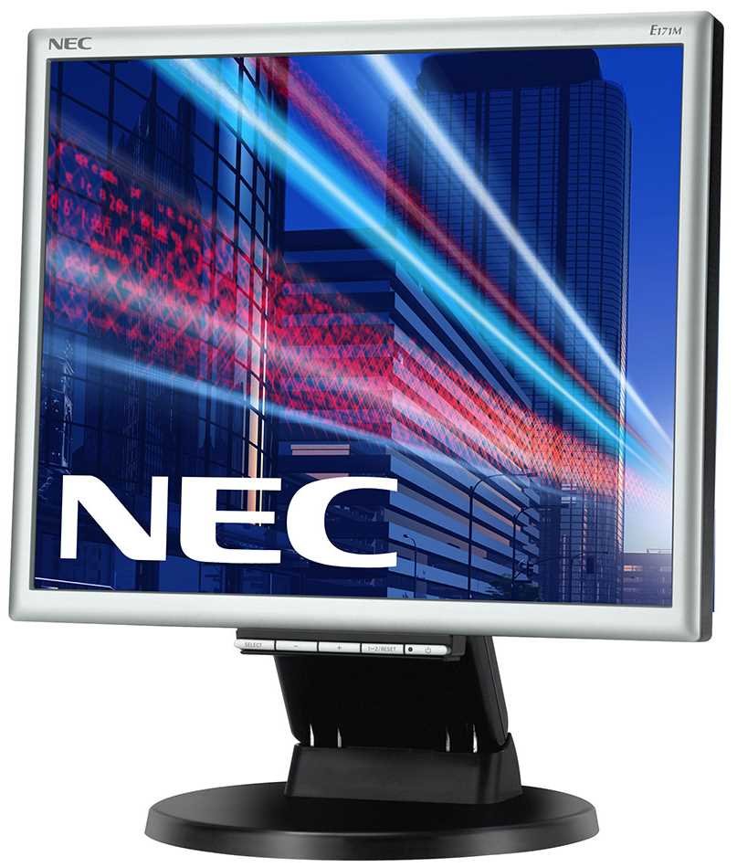 Monitor NEC E171M - Regulacja Pochylenia i Wysokości
