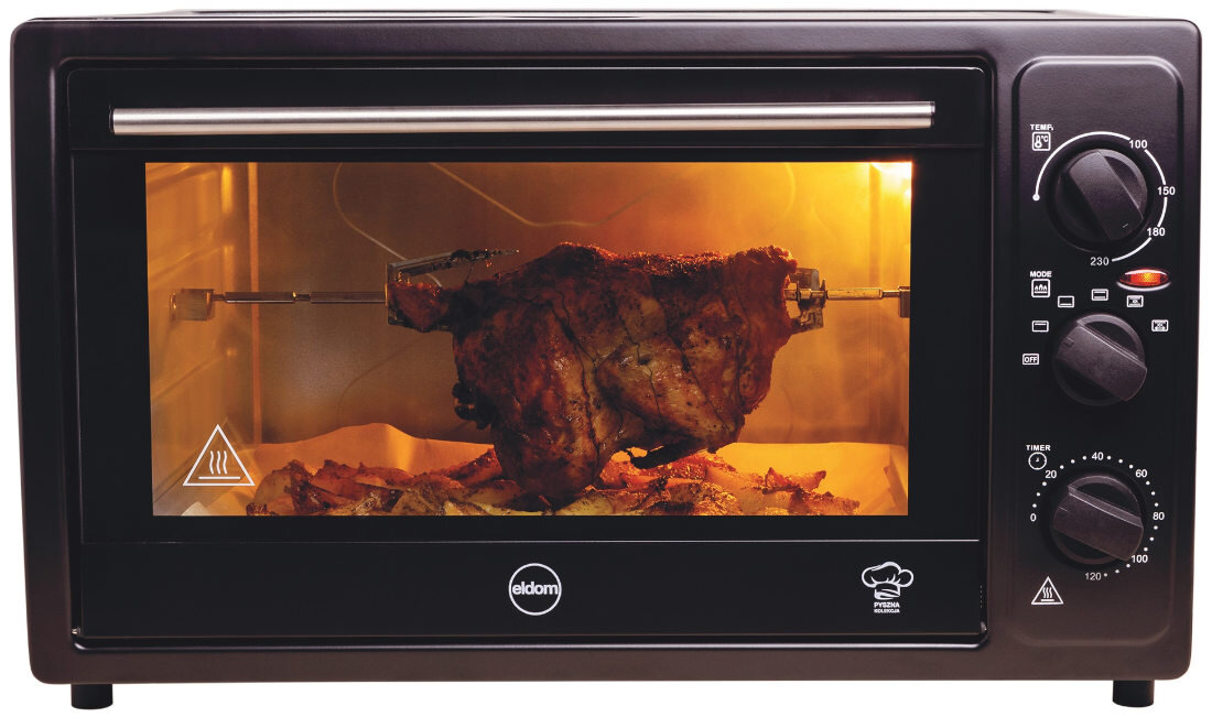 Piekarnik ELDOM PR300 Rast regulacja temperatury zakres ustawienia