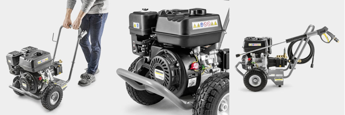 Myjka wysokocisnieniowa KARCHER Professional HD 8 23 G Classic 1.187-012.0 wysoka jakosc Stabilna rama HD 6/15 G Classic