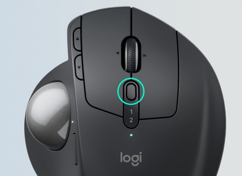 Mysz LOGITECH MX Ergo S łączność Bluetooth odbiornik podłączenie