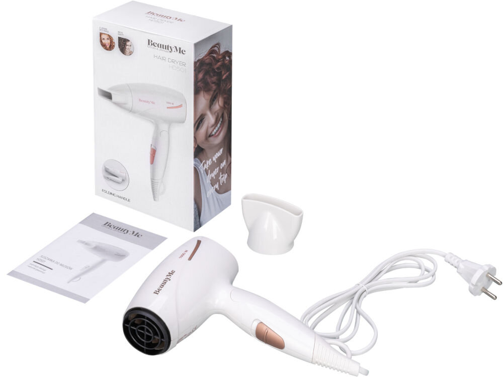 Suszarka BEAUTYME G&J HD501 elementy zestaw