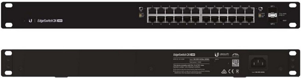 Switch UBIQUITI ES-24-250W - wmiary fizyczne
