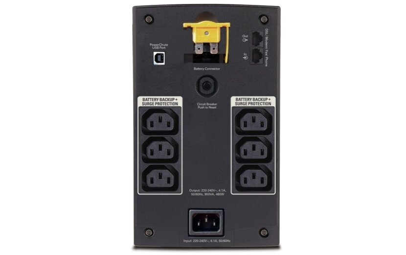 Zasilacz UPS APC BX950UI - zalety kontrola stanu zasilania