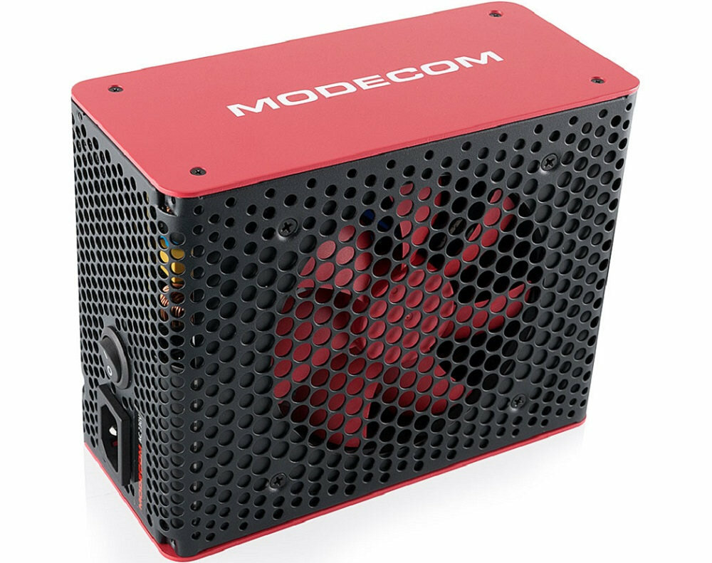 Zasilacz MODECOM Volcano 650W Bronze - system chlodzenia
