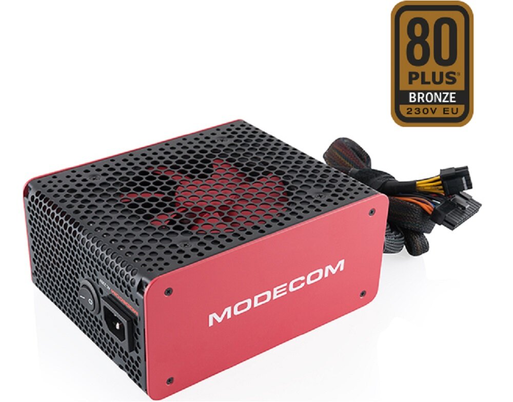 Zasilacz MODECOM Volcano 650W Bronze - zabezpieczenia i certyfikaty