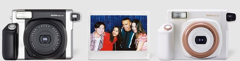 Aparat Cyfrowy FUJI Instax 300 zdjęcia drukowanie drukarka wkłady filmy rozdzielczość bateria obiektyw pojemność tryby filtry łączność smartfon aplikacja sterowanie ogniskowa przysłona migawka lampa błyskowa wymiary ekran wizjer waga zapis karta pamięć