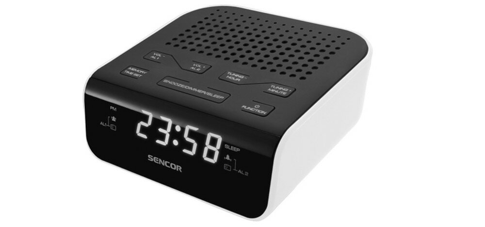 Radiobudzik SENCOR SRC 136 - radio