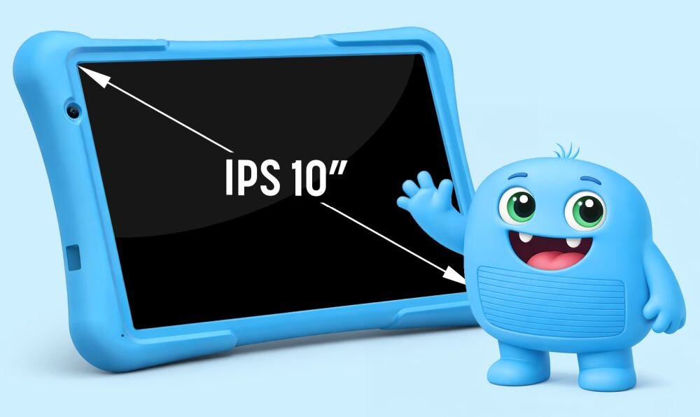 Tracer M10 Touch Lite ekran IPS 10 cali szerokie kąty widzenia wyraźny obraz dla dzieci