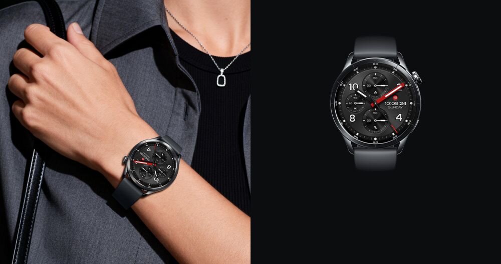 Xiaomi Watch S5 46 mm ekran AMOLED 46 mm czytelność personalizacja tarcz