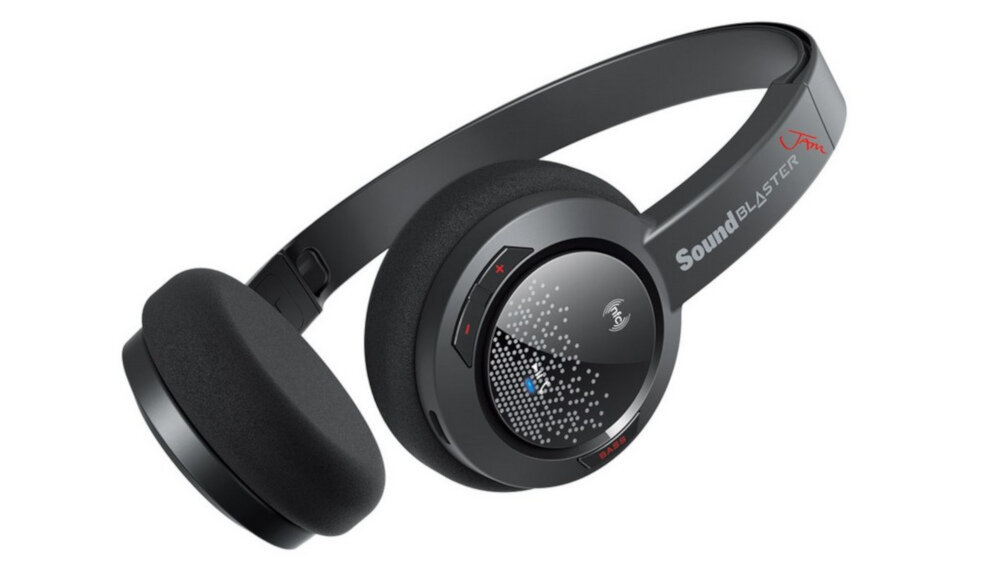 słuchawki nauszne CREATIVE Sound Blaster Jam - dźwięk