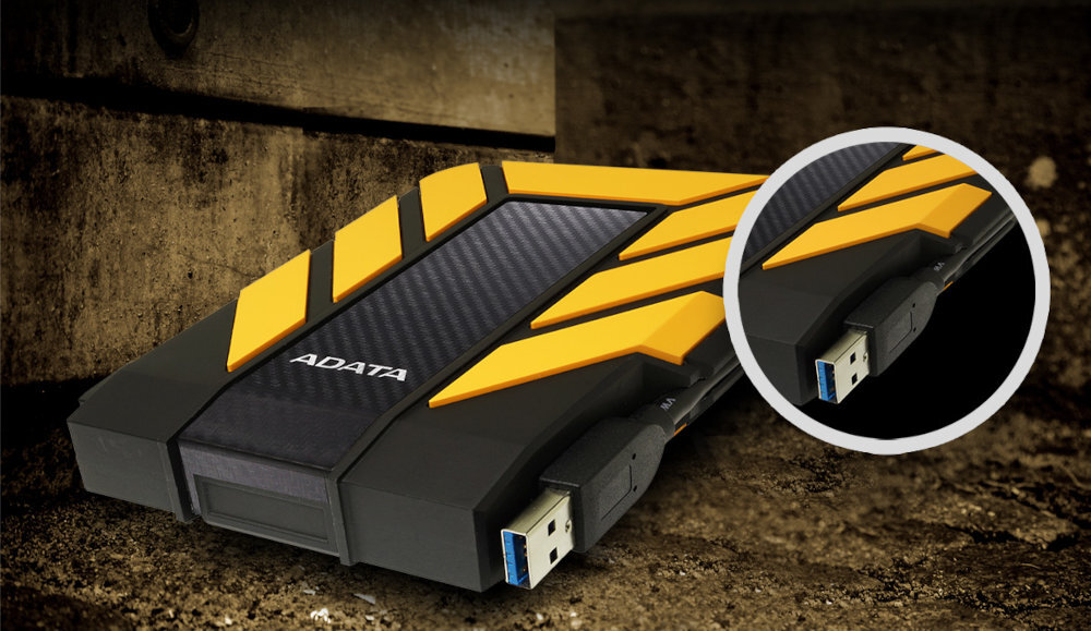 Dysk ADATA HD710 Pro rowek w obudowie kabla USB-A/USB Micro-B