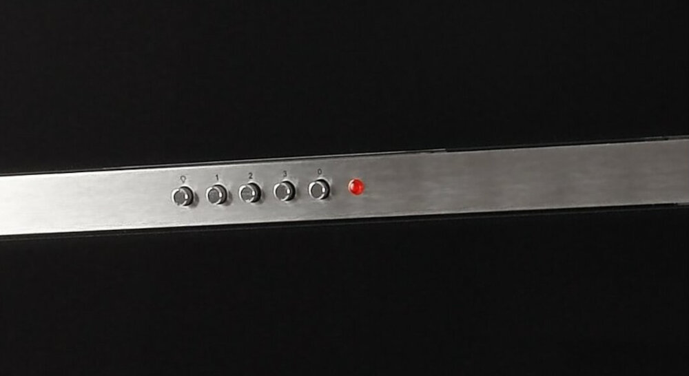 AKPO-WK-4-Venus-Eco-60 okap elegancja pozbycie zapachów funkcjonalność sterowanie mechaniczne oświetlenie halogenowe prędkość pracy pochłaniacz wyciąg