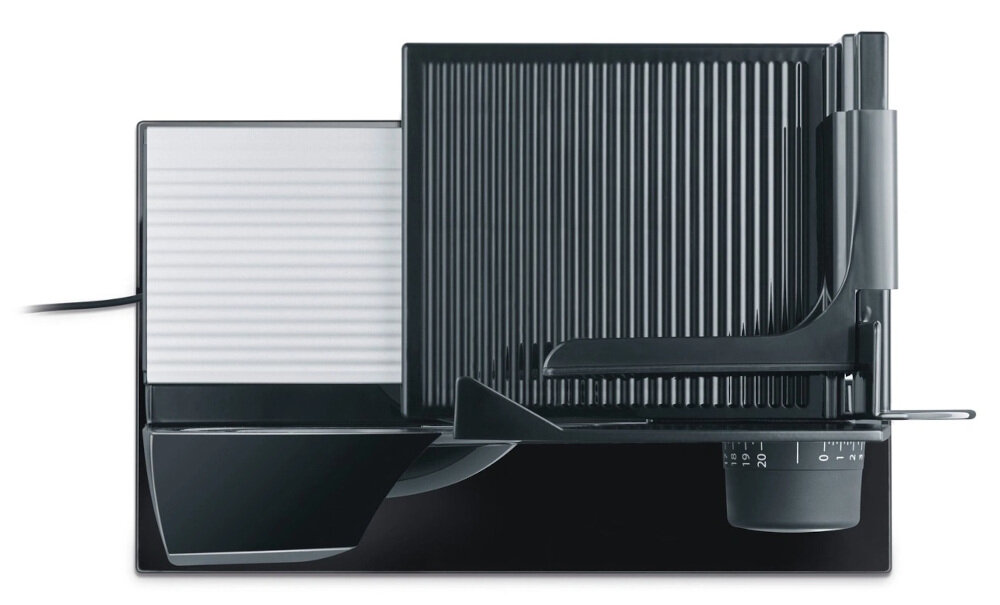 Krajalnica GRAEF Style S12 Twin Czarny Energooszczędna praca Silnik Graef Eco Power Motion 45 W moc dostosowanie intensywność praca 