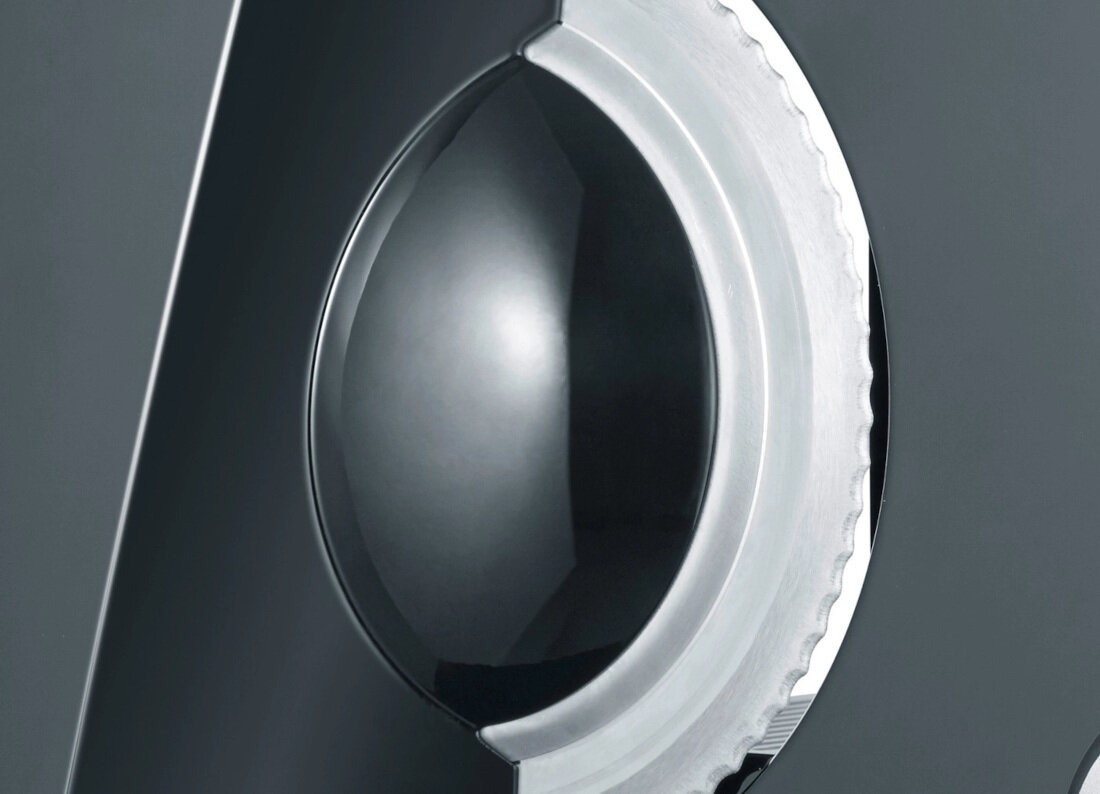 Krajalnica GRAEF Style S12 Twin Czarny  Do codziennych zadań Ząbkowane ostrze ze stali nierdzewnej średnica