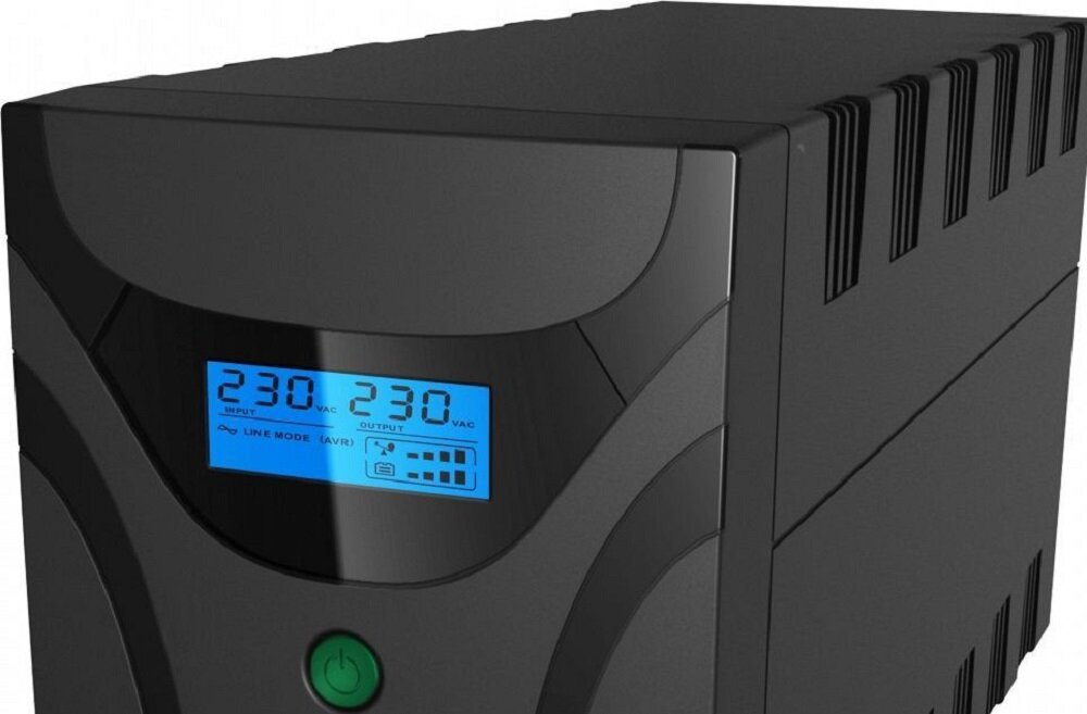 Zasilacz UPS EVER Easyline 1200 AVR USB - kompaktowy zasilacz