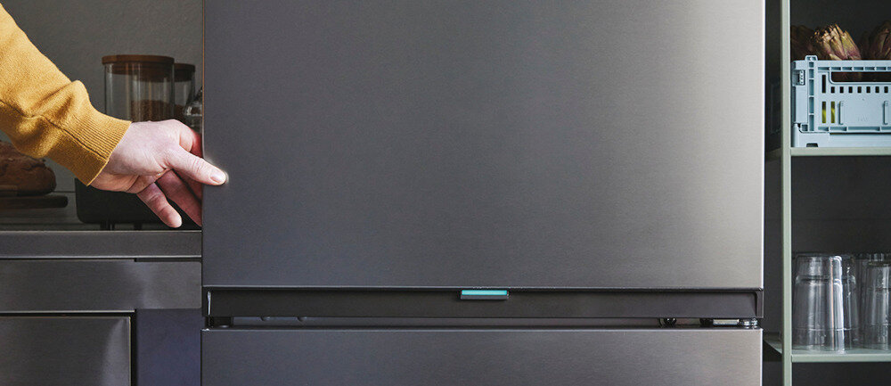 LODÓWKA CANDY CNCQ4T618EX Sygnalizacja świetlna na drzwiach informacja dioda