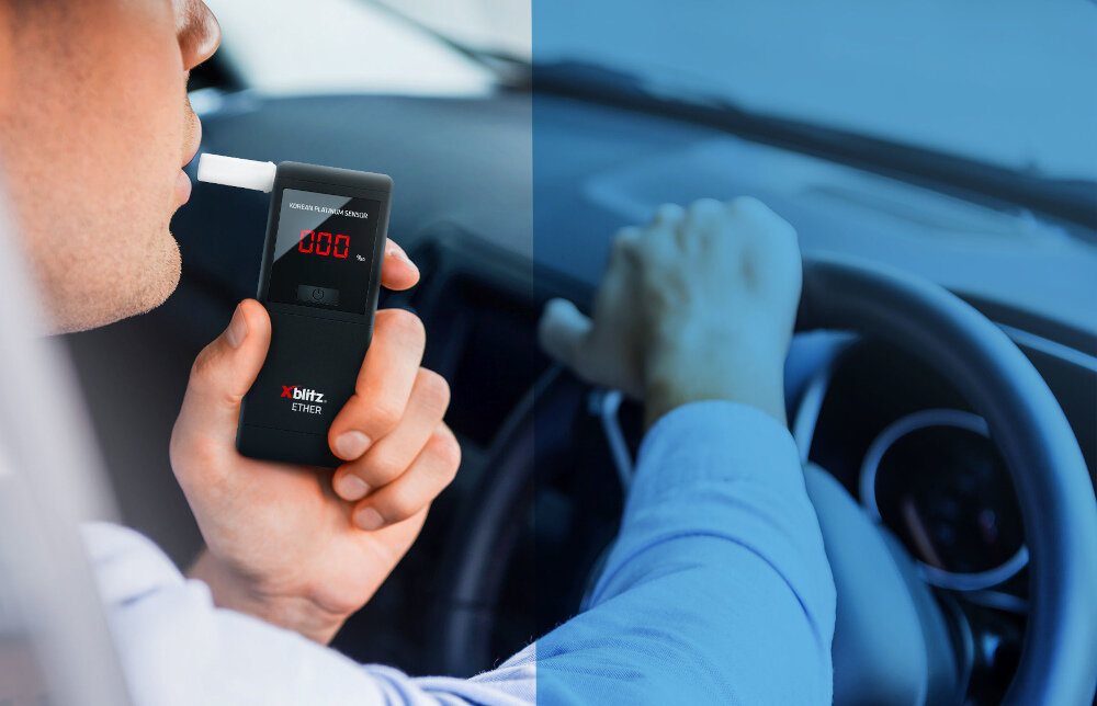 Alkomat XBLITZ Ether ustniki działanie jakość precyzja wykoannie pomiar bezpieczeństwo odpowiedzialność