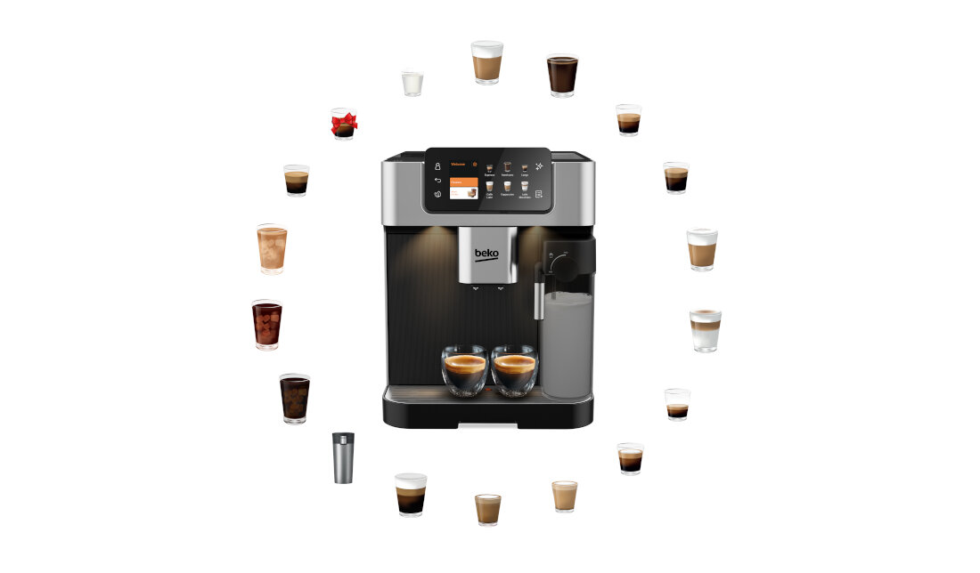 Ekspres BEKO CaffeExperto CEG7348B Kawa mrożona Kawa dopasowana do Twojego stylu