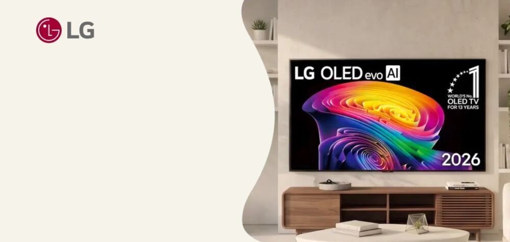 LG OLED55C6ELB OLED kino domowe duży ekran kontrast, telewizor zawieszony na ścianie w pomieszczeniu