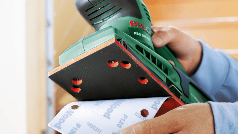 Szlifierka oscylacyjna BOSCH PSS 250 AE 0603340220 Najbardziej wytrzymała w swojej klasie