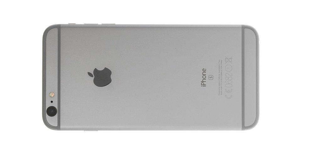 Smartfon APPLE iPhone 6S Plus 128GB Gwiezdna szarość widok tył kamera