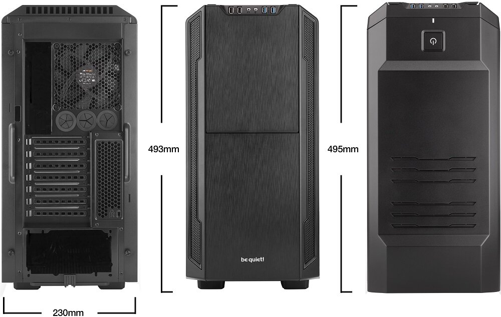 Obudowa BE QUIET- Silent Base 600 - Inteligentny system okablowania 