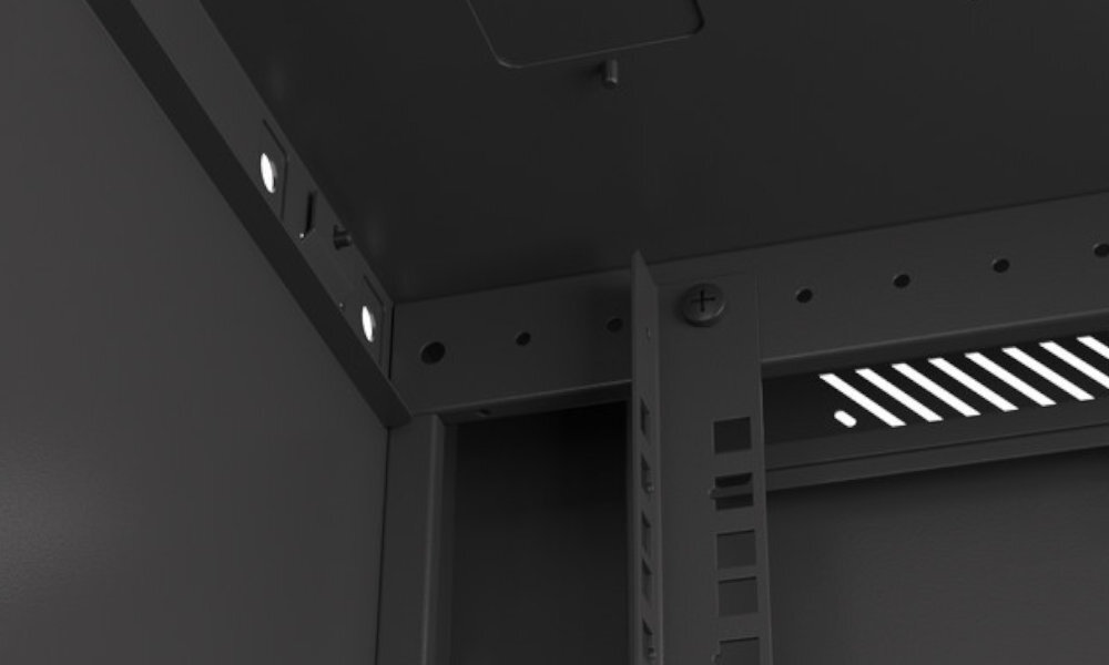 Szafa RACK LANBERG 19 front