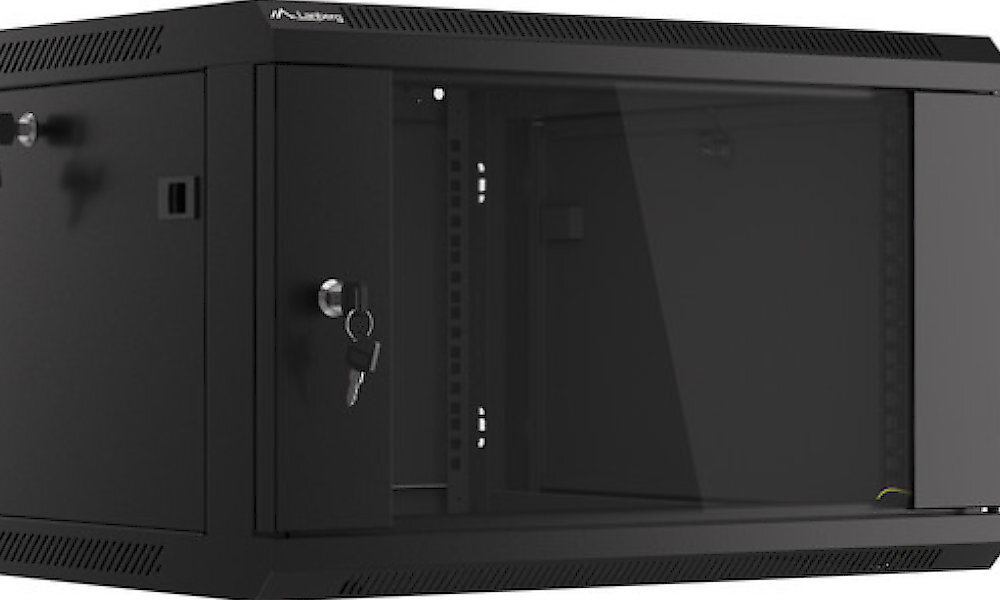 Szafa RACK LANBERG 19 skos lewy