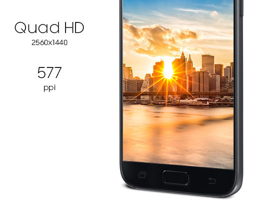 Ekran WQHD Galaxy S7