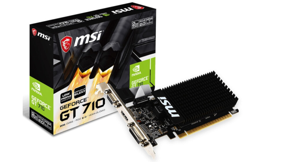 Karta graficzna MSI GeForce GT 710 2GD3H LP - ogolny