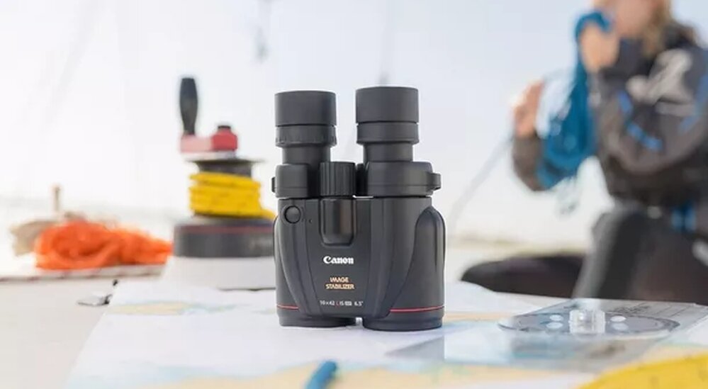 Lornetka CANON 10x42L IS WP wodoszczelność JIS7 metaliczna powłoka