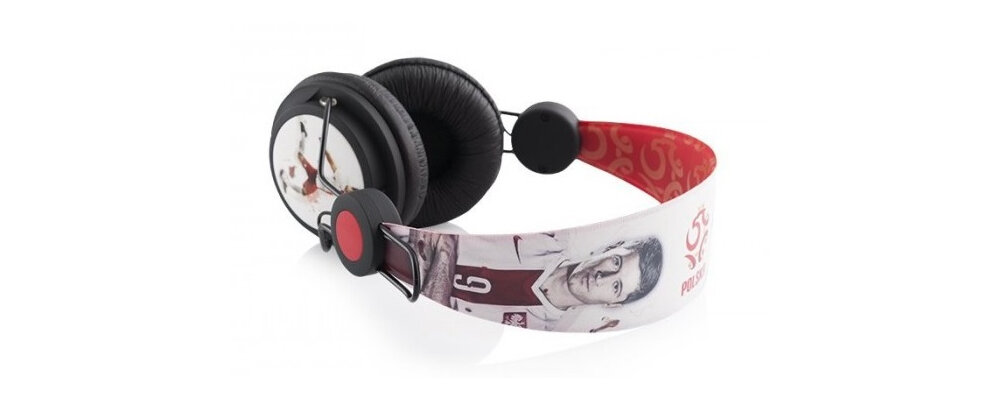 SŁUCHAWKI MODECOM NAGŁOWNE Z MIKROFONEM MC-400 POLSKA RED waga składanie