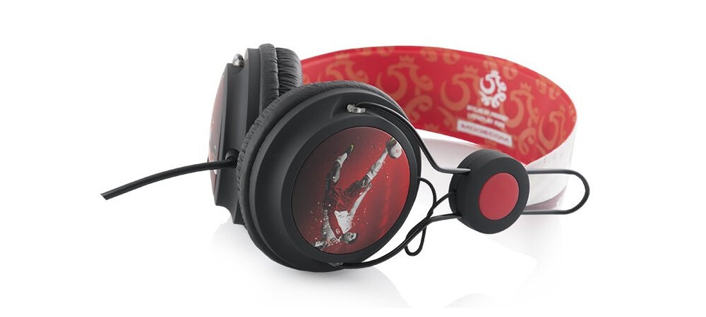 SŁUCHAWKI MODECOM NAGŁOWNE Z MIKROFONEM MC-400 POLSKA RED dynamika pasmo przenoszenia impedancja membrana