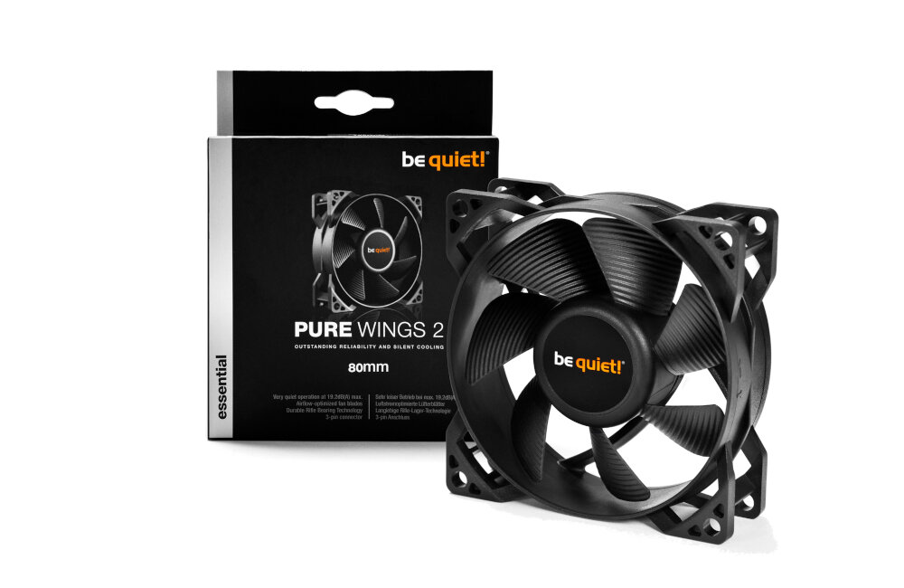 WENTYLATOR CPU BE QUIET PURE WINGS 2 80MM BL044 wentylator