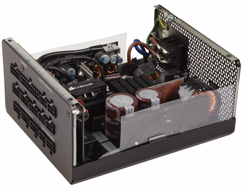 Zasilacz CORSAIR RM1000X 1000W Gold - funkcjonalna konstrukcja