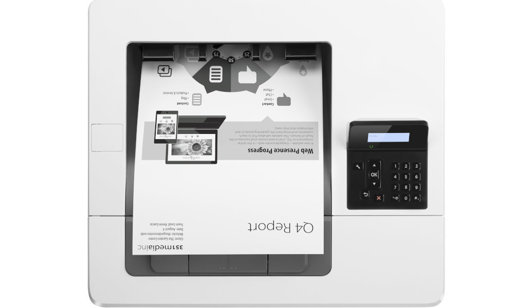 HP LaserJet Pro HP M501dn J8H61A Zaprojektowany, by ułatwić Ci prace