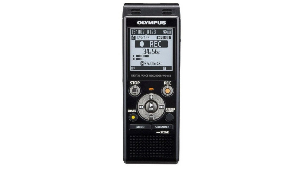 Dyktafon OLYMPUS WS-853 - technologia wyświetlacz