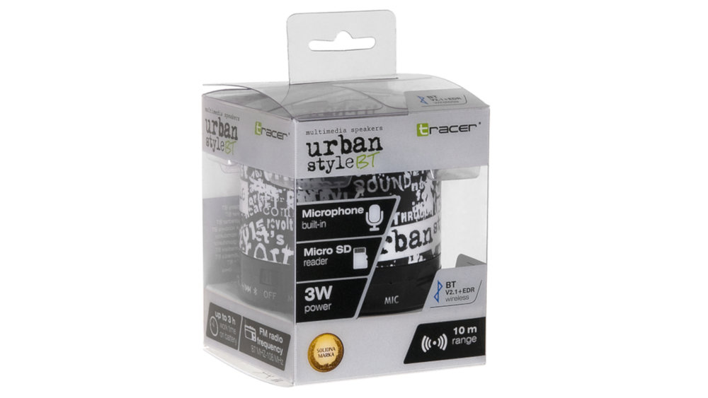Głośnik Mobilny TRACER Stream Urban - Zestaw Głośnomówiący