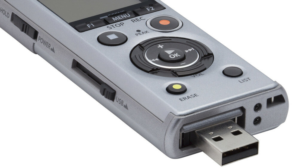 Dyktafon OLYMPUS LS-P1  - usb