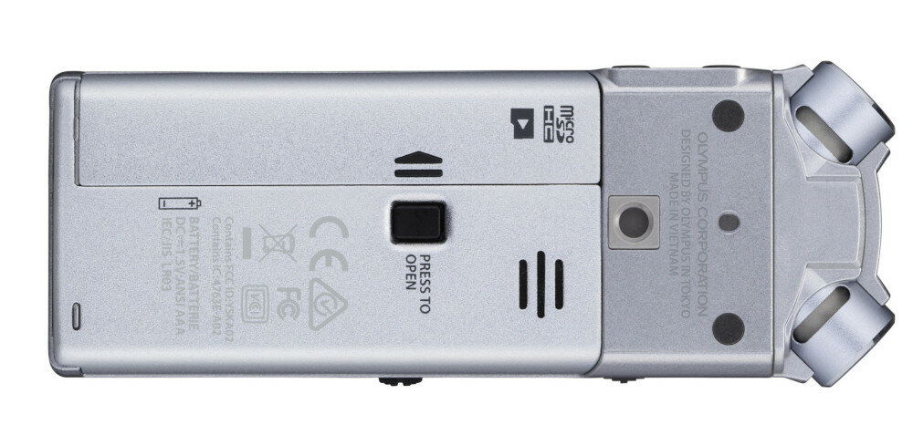 Dyktafon OLYMPUS LS-P1  - wymiary