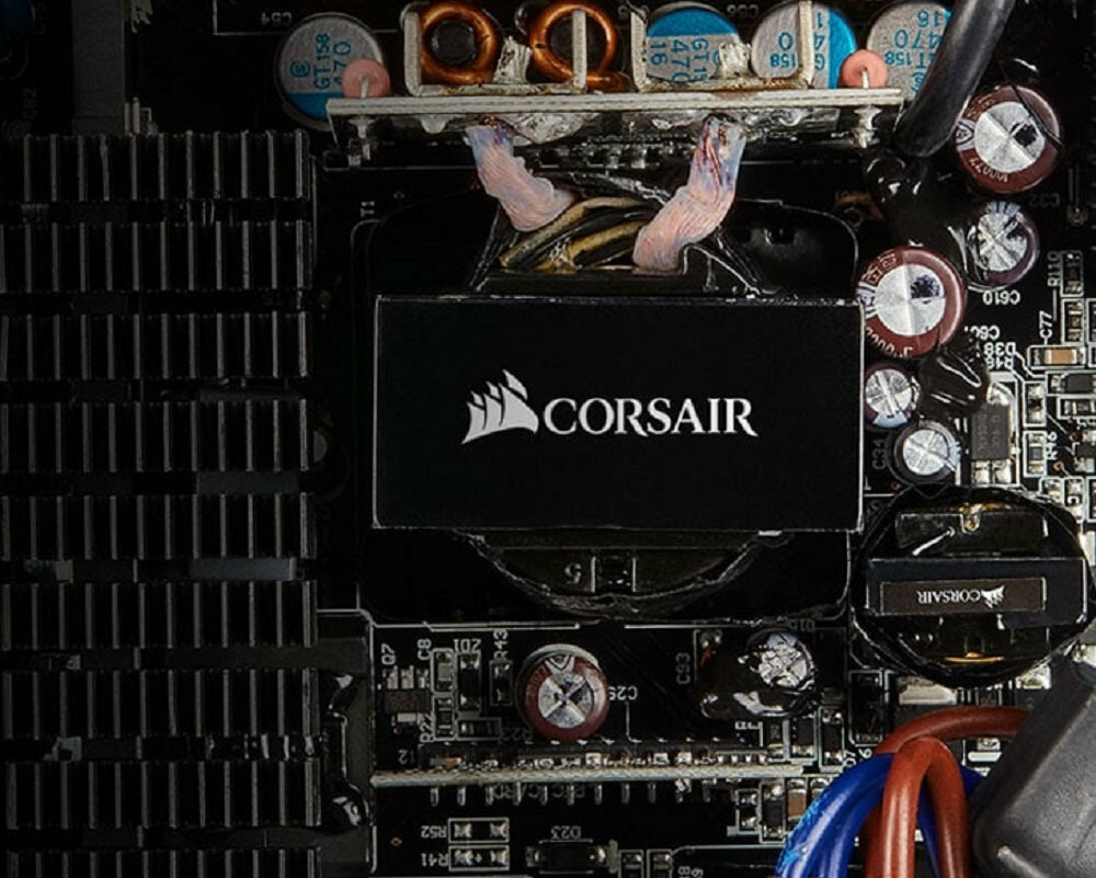 Zasilacz CORSAIR SF450 450W Gold - kondensatory