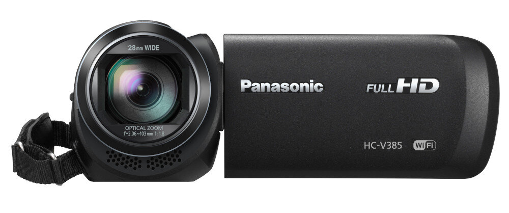 Kamera cyfrowa PANASONIC HC-V380EP-K Funkcja Level Shot wykrywając i korygując nachylenie obrazu trzech ustawień (Wyłączone, Normalne, Mocne)
