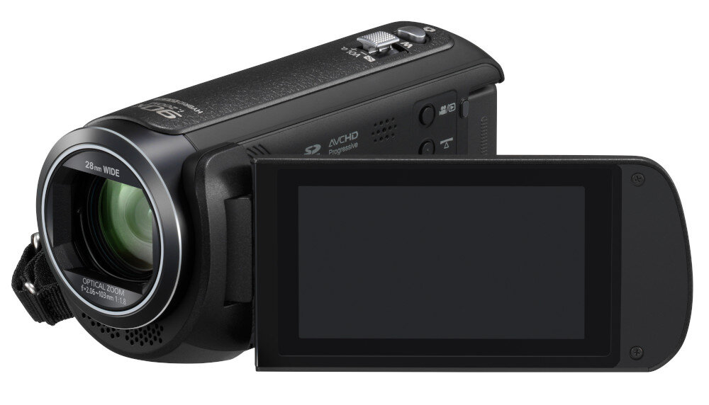 Kamera cyfrowa PANASONIC HC-V380EP-K aplikacji Panasonic Image App zdalnego pilota podglądem na żywo chmury