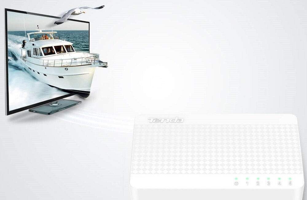 Switch TENDA S108 - kompatybilnosc