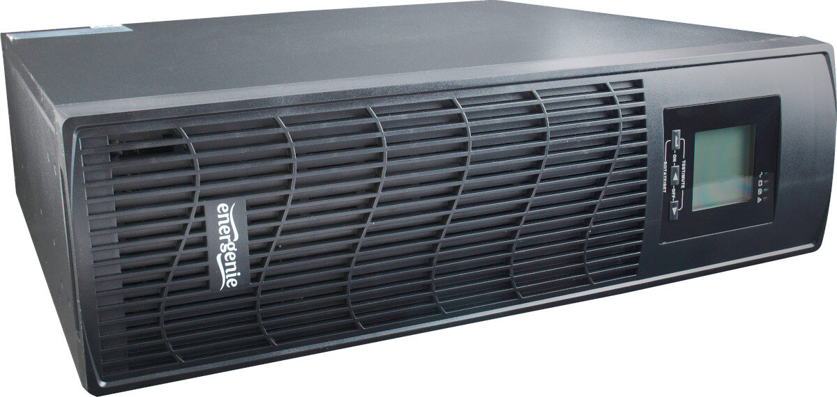 Zasilacz UPS ENERGENIE EG-UPSRACK-12 zabezpieczenia ochrona funkcje trwałość