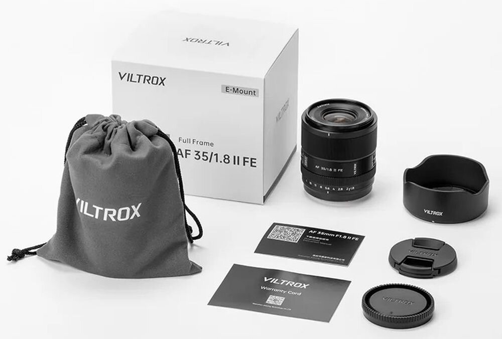 VILTROX AF 35 mm f-1.8 II EVO zestaw