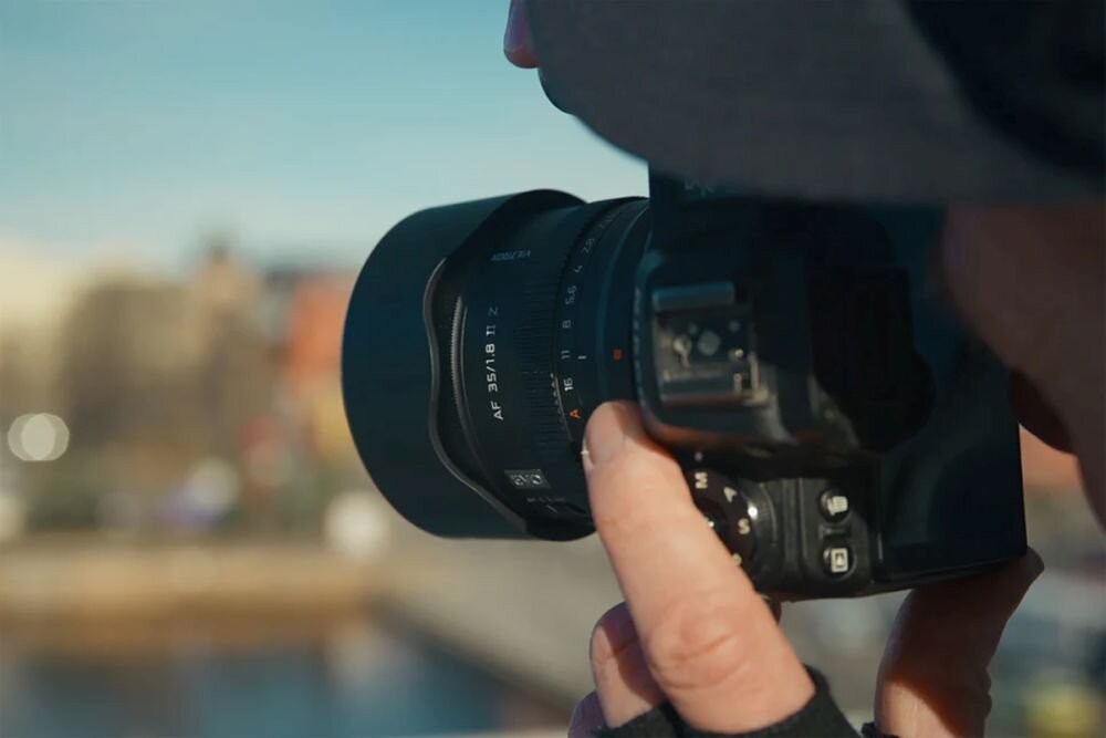 VILTROX AF 35 mm f-1.8 II EVO optyka 13 elementów ED HR UA wysoka ostrość