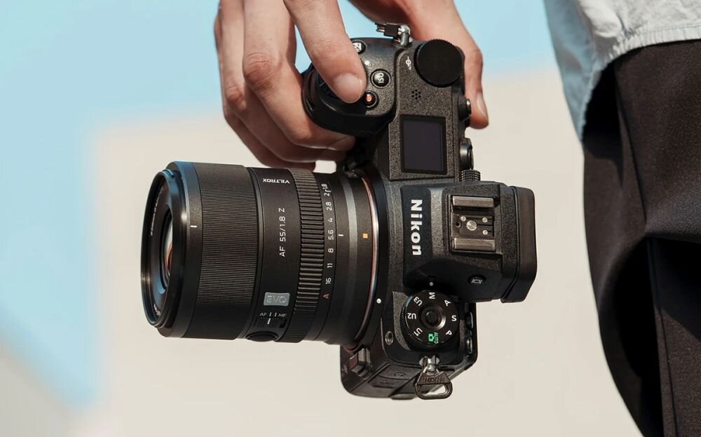 VILTROX AF 55 mm f-1.8 EVO pełnoklatkowy obiektyw stałoogniskowy 55 mm jasna przysłona F1.8