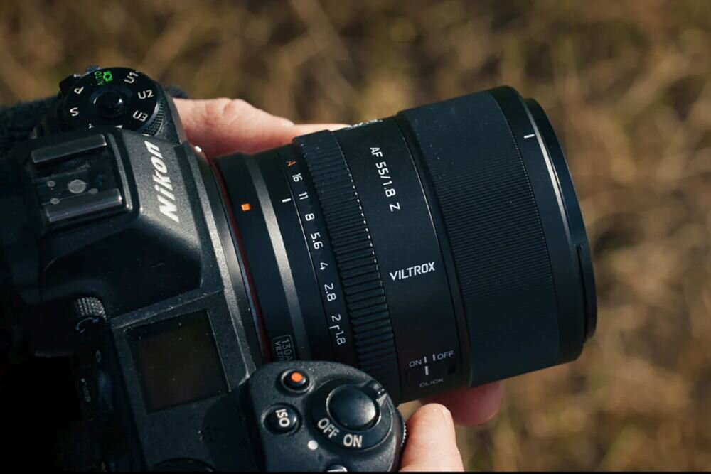 VILTROX AF 55 mm f-1.8 EVO lekka konstrukcja 390 g kompaktowy obiektyw pełnoklatkowy